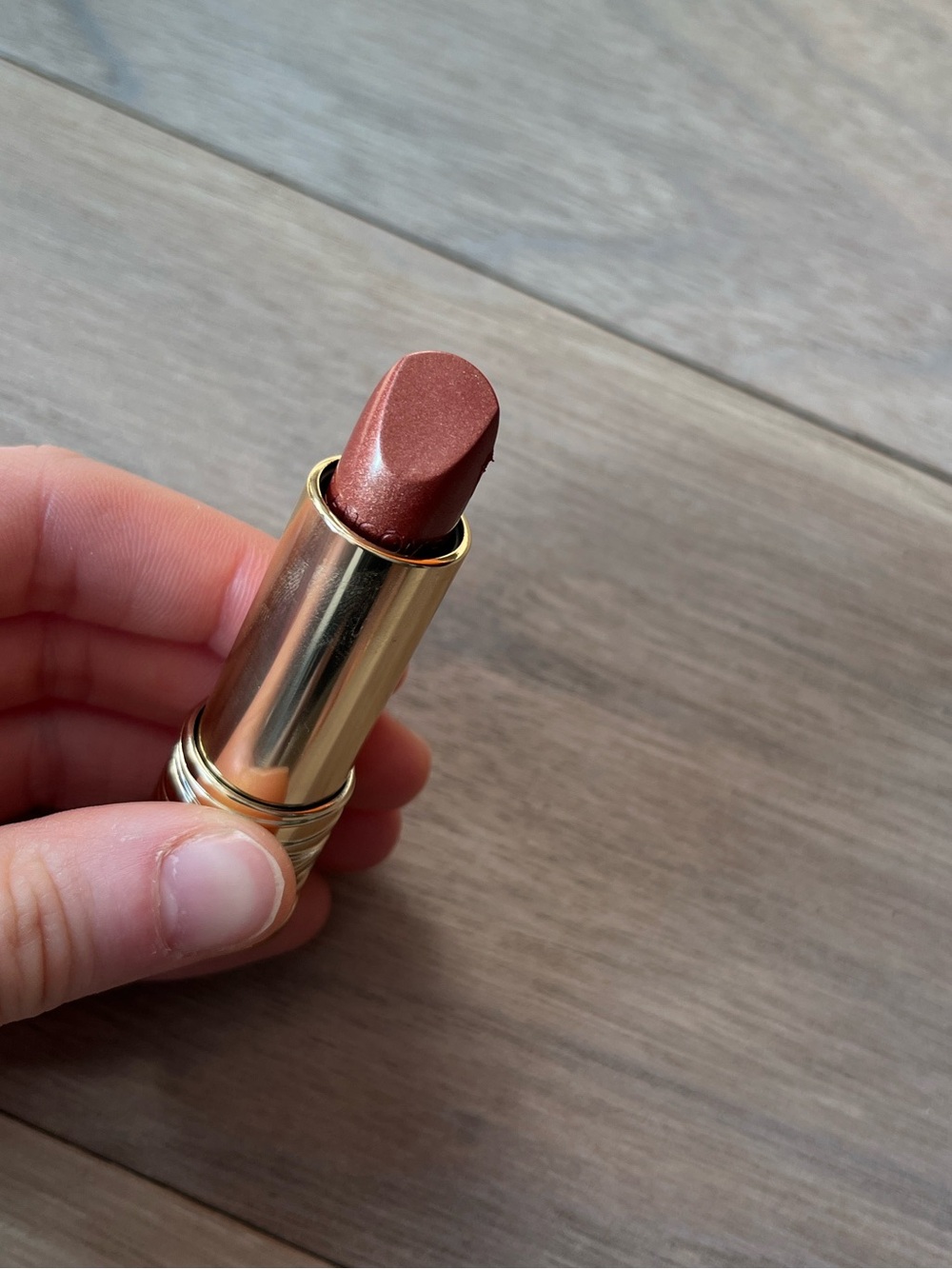 NWT Lancome L’Absolu Rouge 112 Crème de Marron Golden Brown Lipstick - Picture 3 of 4
